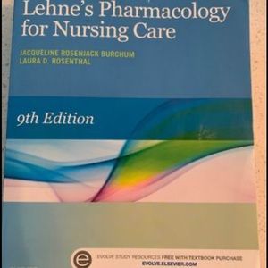 Lehne’s Pharmacology for Nursing Care Textbook